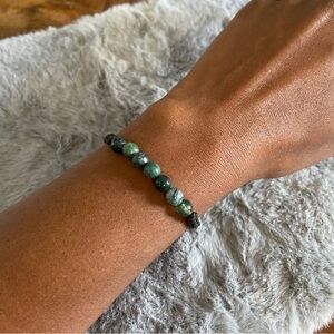 Blue Apatite Adjustable Bracelet